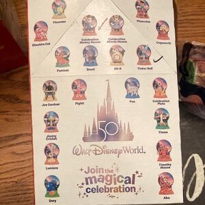 Walt Disney World Park Celebration Happy  Meal Toys